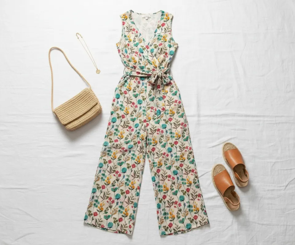 A custom jumpsuit designed on DIYO
